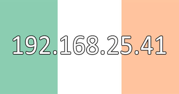 Irish IP Address