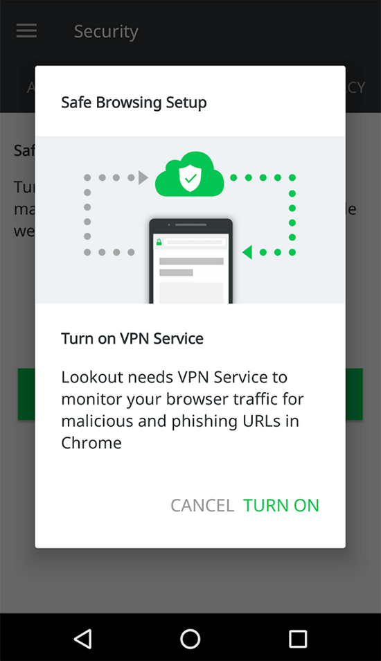 Lookout VPN App