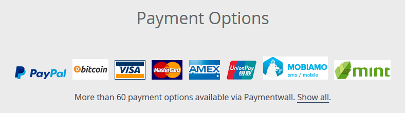 Payment options