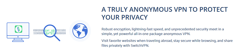 SwitchVPN privacy