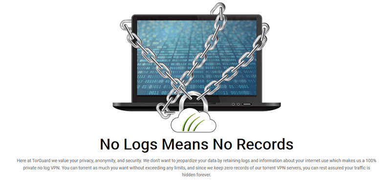 TorGuard no logs