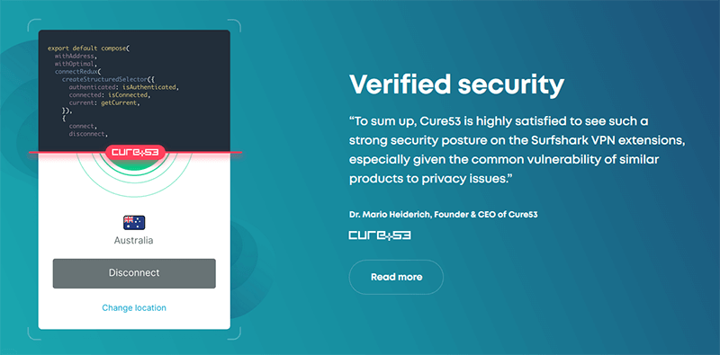 Cure53 Audit Surfshark