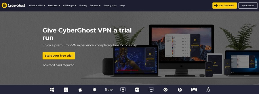 CyberGhost Free Trial