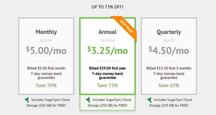 IPVanish pricing