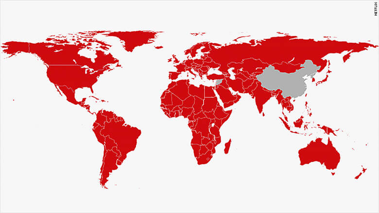 Netflix Availability Map