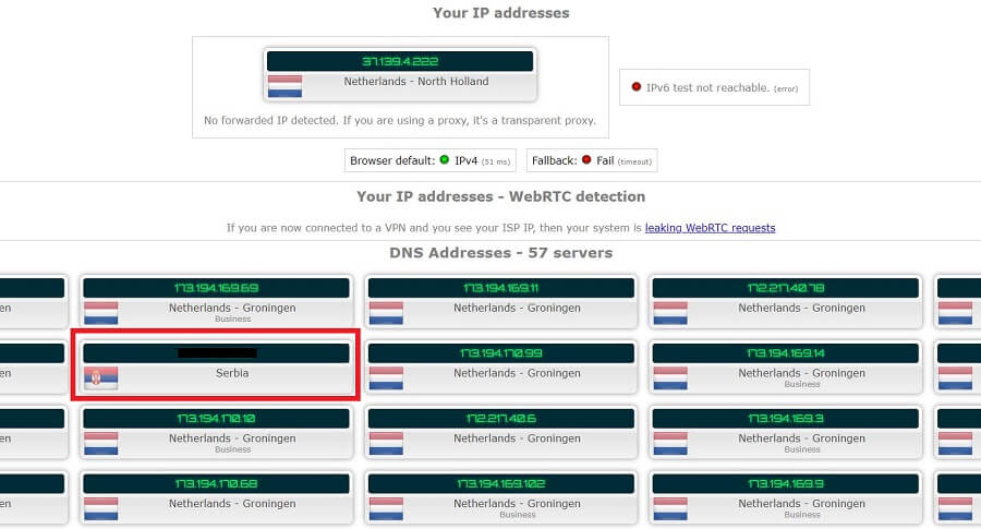 Proxy Master VPN IP Leak