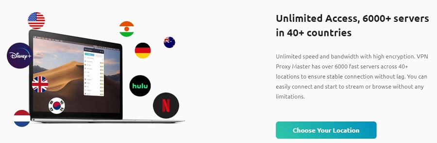 Proxy Master VPN Servers