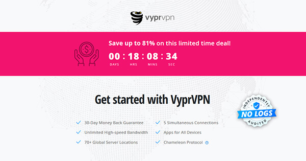 VyprVPN Coupon and Discount code