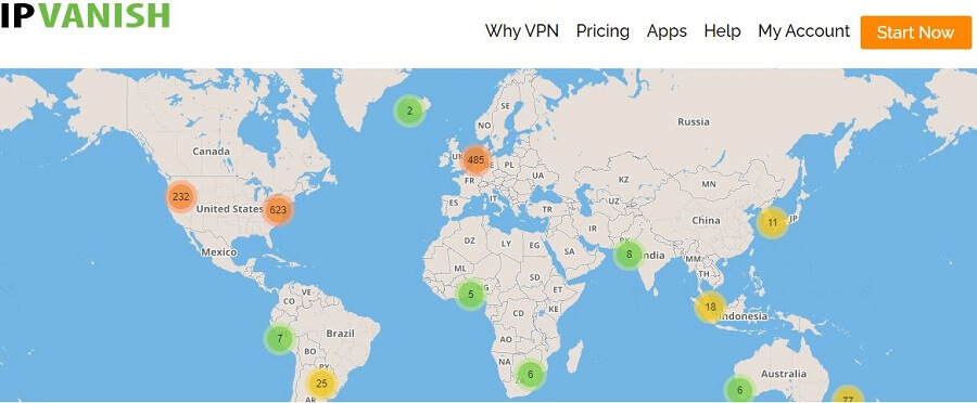 ipvanish netflix countries