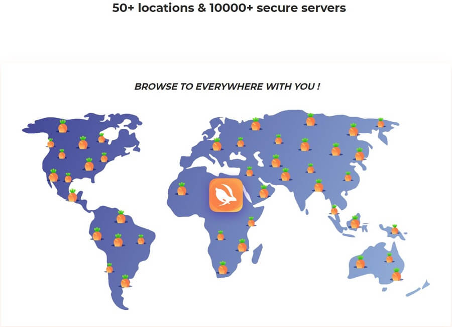 Turbo VPN Countries