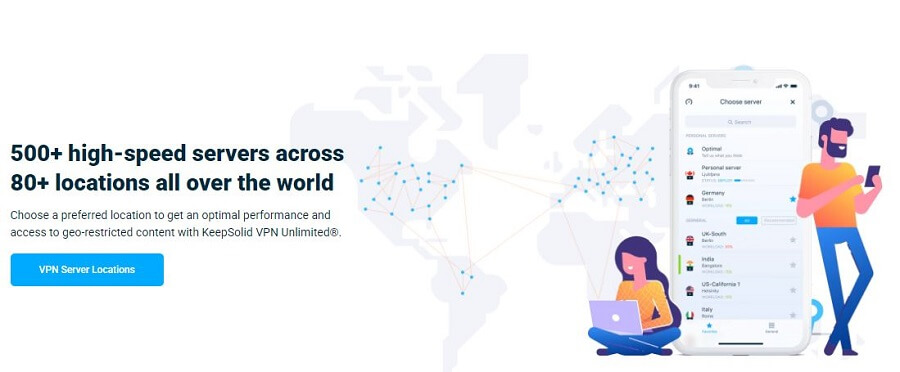 VPN Unlimited Servers