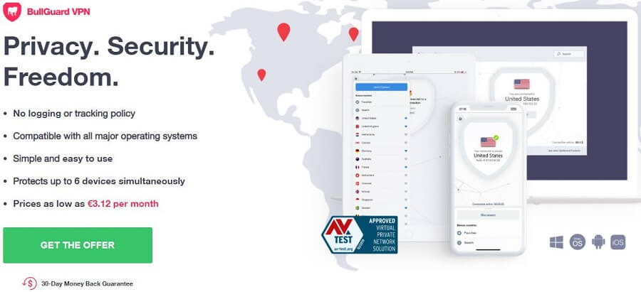 BullguardVPN Overview