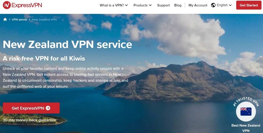 ExpressVPN New Zealand