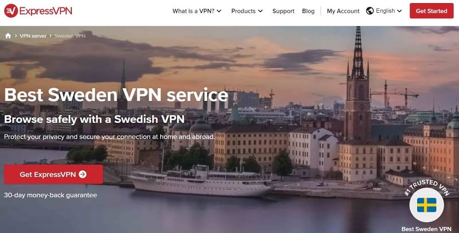 ExpressVPN Sweden