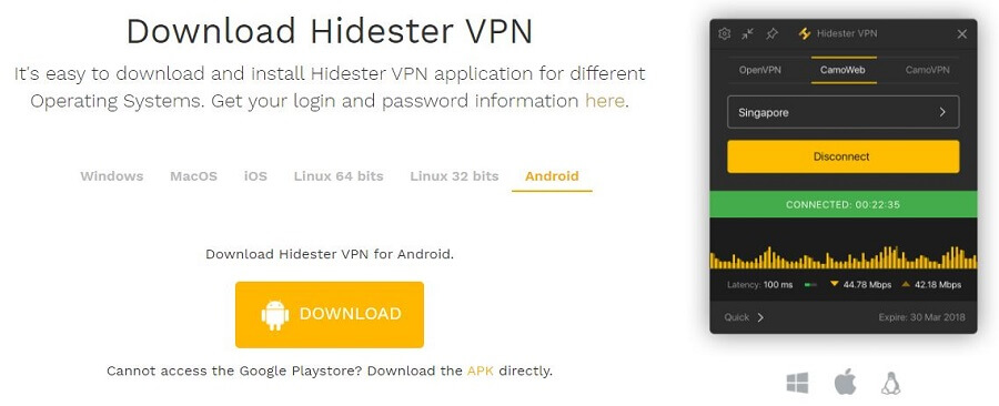 Hidester Devices