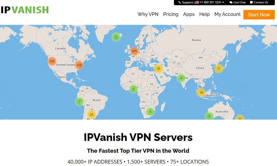 IPVanish Servers