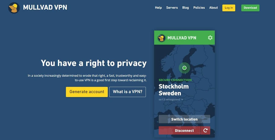 mullvad vpn arch linux