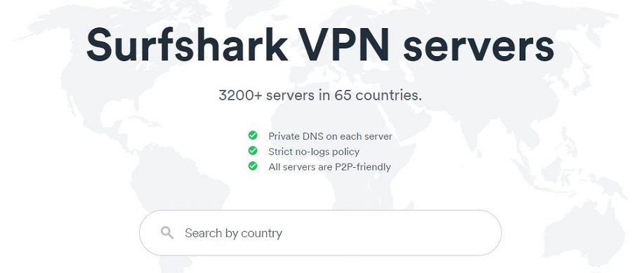 Surfshark Servers 2024