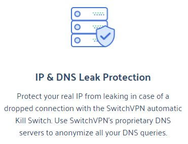 SwitchVPN IP Leak Protection
