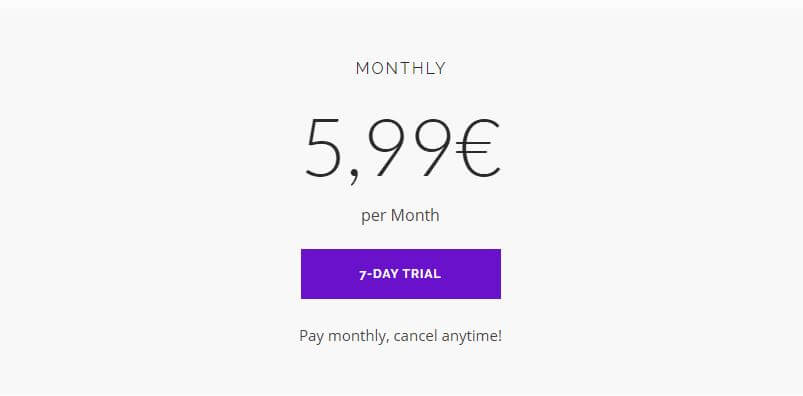 Tunnello VPN Pricing