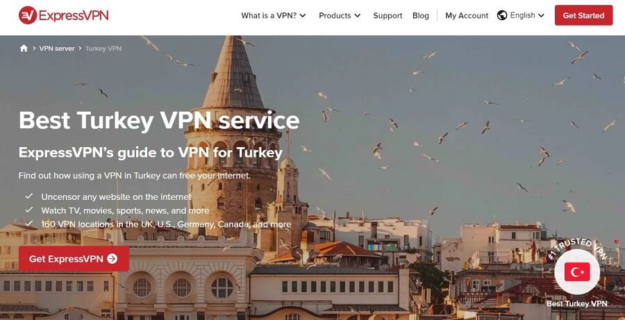 ExpressVPN Turkey