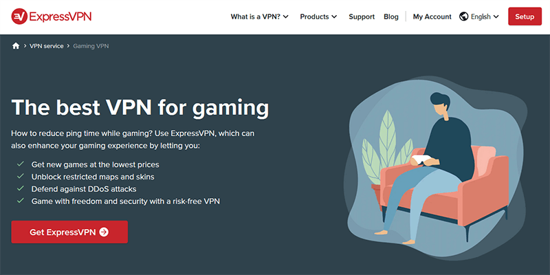 ExpressVPN for Gaming