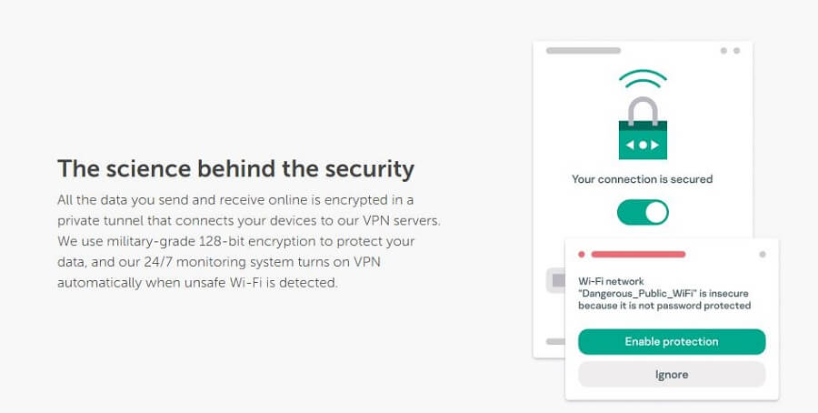 Kaspersky VPN Encryption