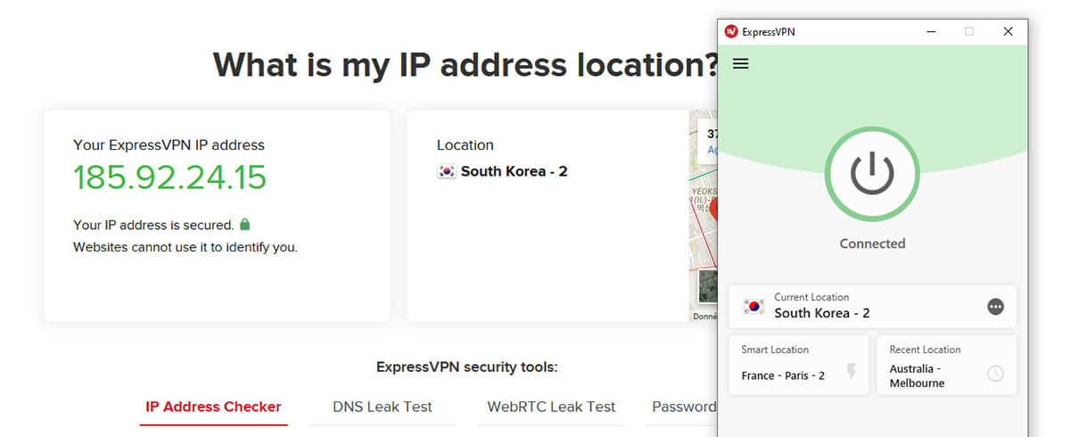 South Korean IP Address ExpressVPN
