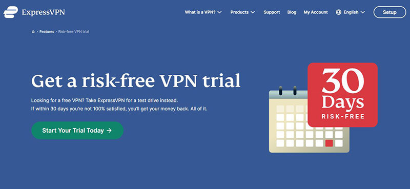 ExpressVPN Free Trial