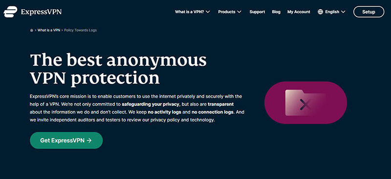 ExpressVPN No Logging Policy
