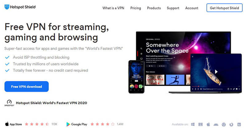 Hotspot Shield Free VPN
