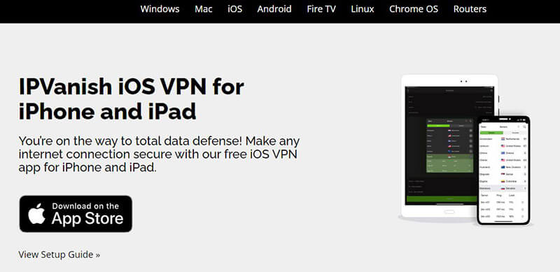 IPVanish iOS