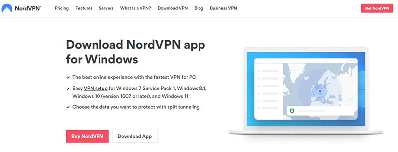 NordVPN Windows