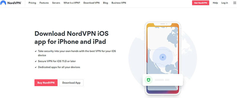 NordVPN iPad