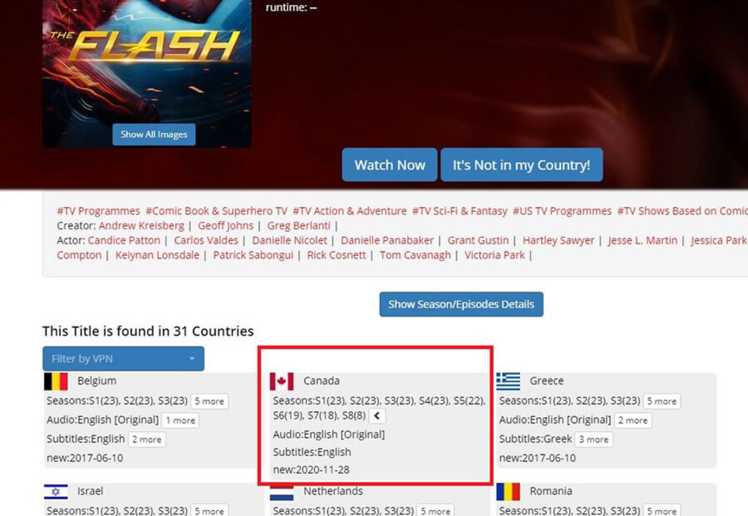 Watch The Flash Season 8 on Netflix With a VPN - Here's How!