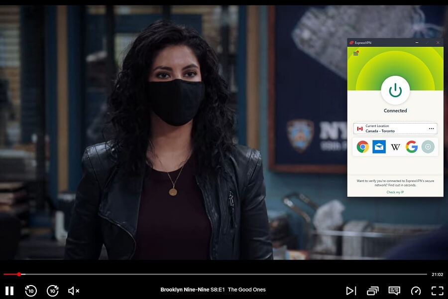 B99 Season 8 ExpressVPN