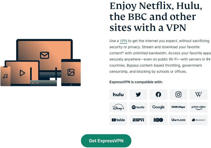 ExpressVPN Secure Access