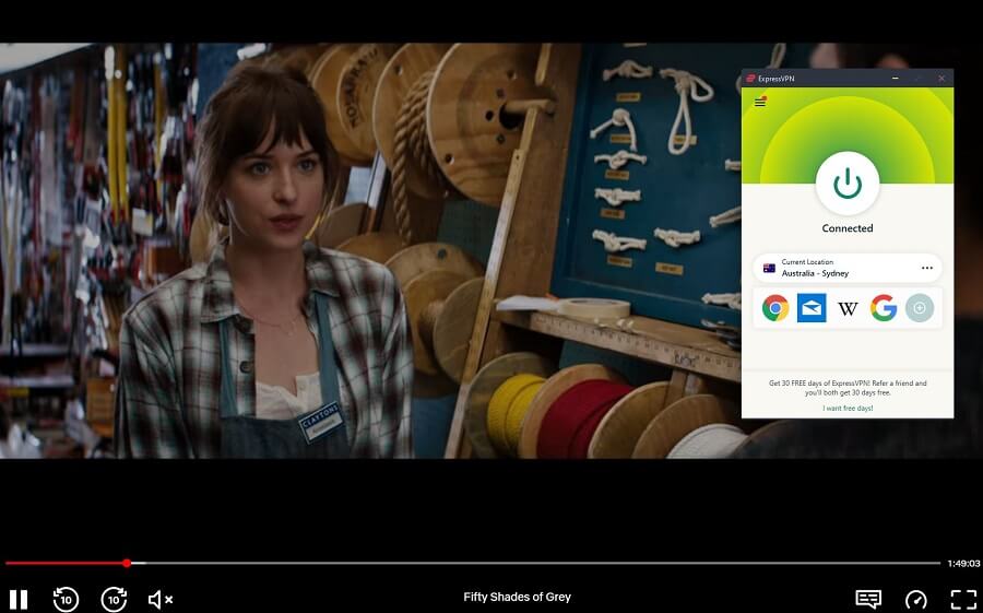 Fifty Shades of Grey Netflix ExpressVPN