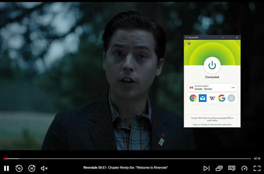 Riverdale Netflix ExpressVPN