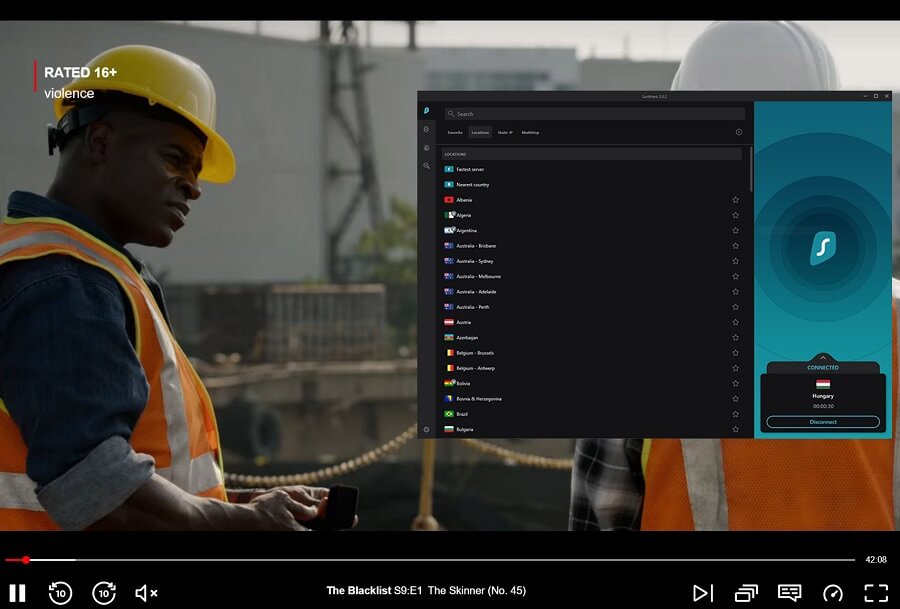 The Blacklist Surfshark